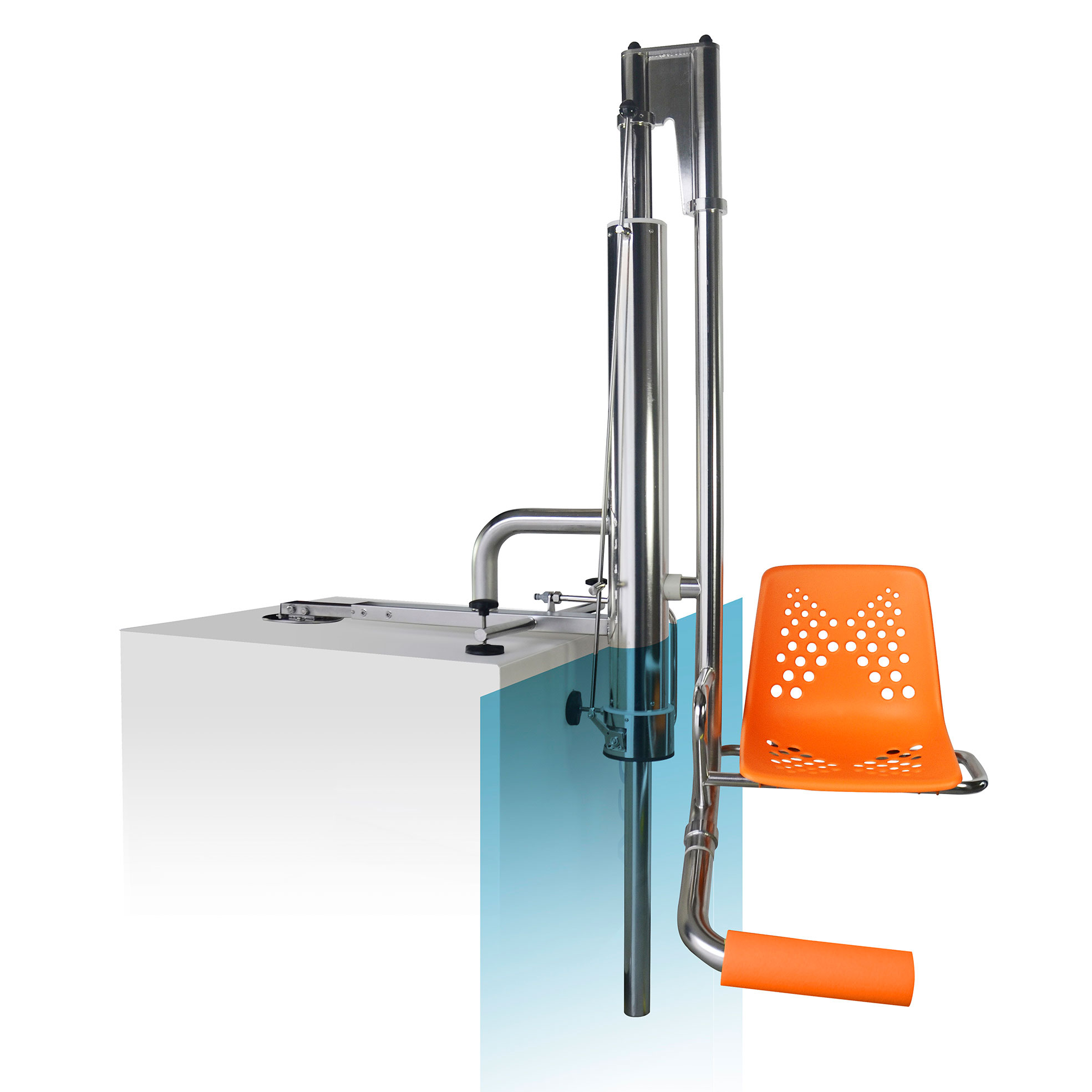 Ascensor de piscina para discapacitados